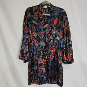 Vintage 1980s Victoria's Secret Gold‎ Label Robe, Women's Size Medium/Large